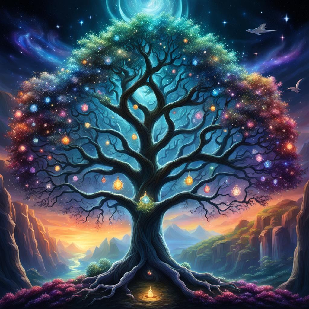 Enchanted Tree of Magic and Wonder
