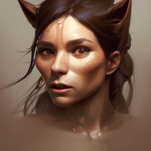 Detailed Kobold Portrait with Dynamic Lighting
