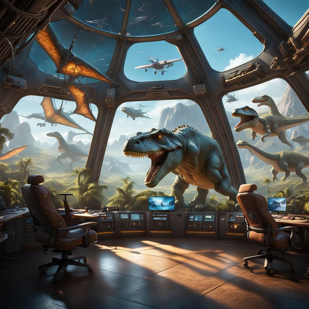Dinosaurs and Planes in a Dome Universe