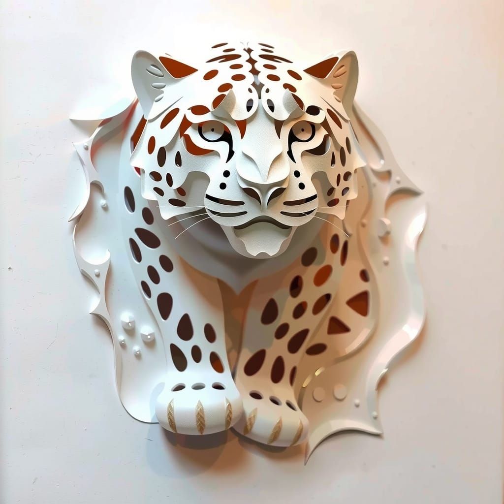 Mystical Being in Ethereal Landscape, Digital Art