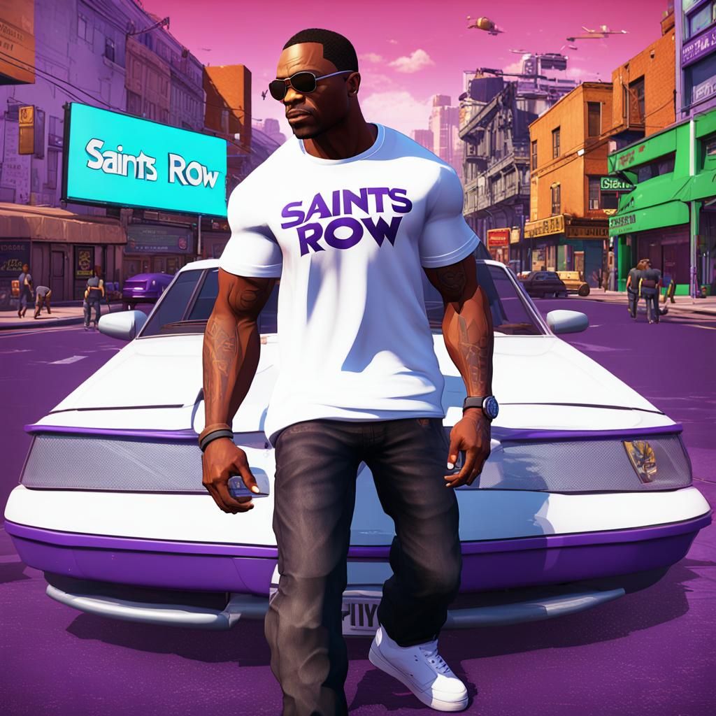 Carl Johnson: 3D Game Cinematic Render