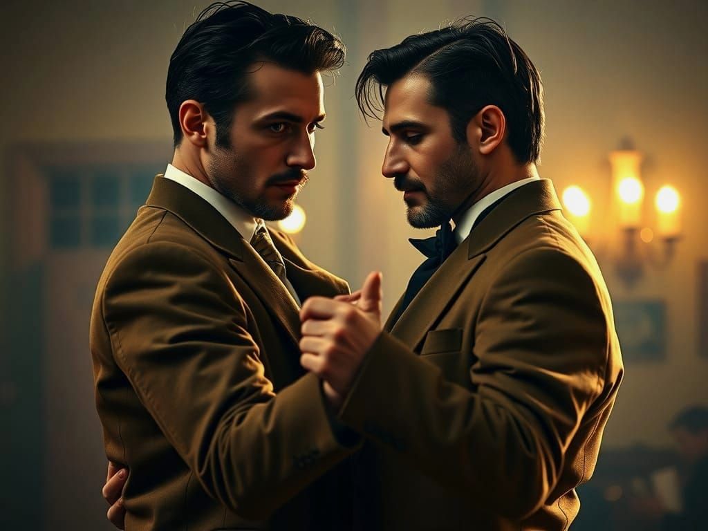 Argentine Tango Dancers, 1920s