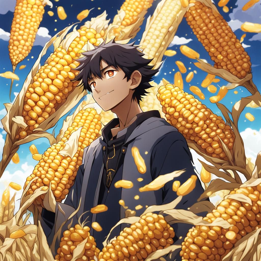 Sung Jinwoo Summons Corn: Anime Style
