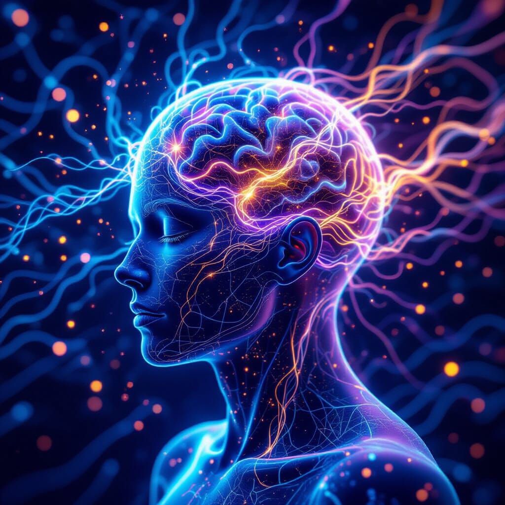 Human Consciousness Program in 3D Digital Art