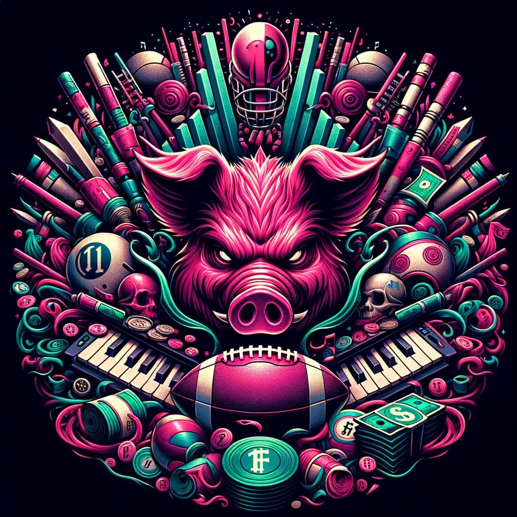 Fantasy Football Logo in Unreal Engine Style