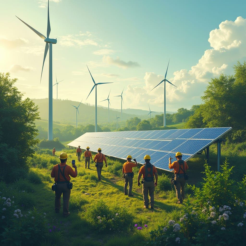 Harmonious Union of Green Job Sectors in a Thriving Ecosyste...