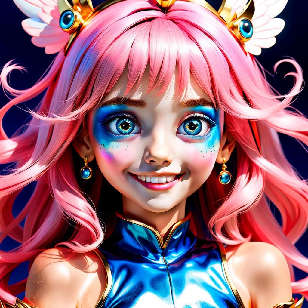 Hyperrealistic Fairy with Detailed Wings