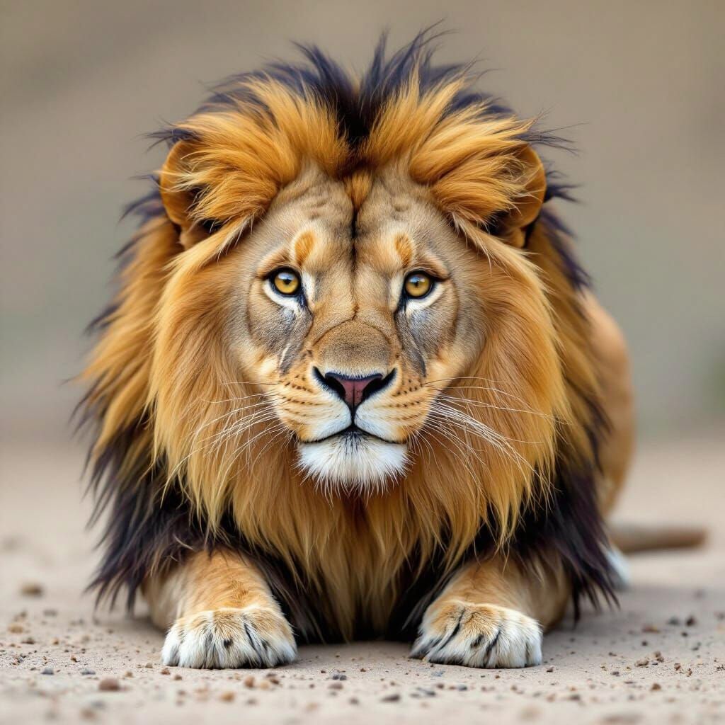 Hybrid Mouse Lion Creature