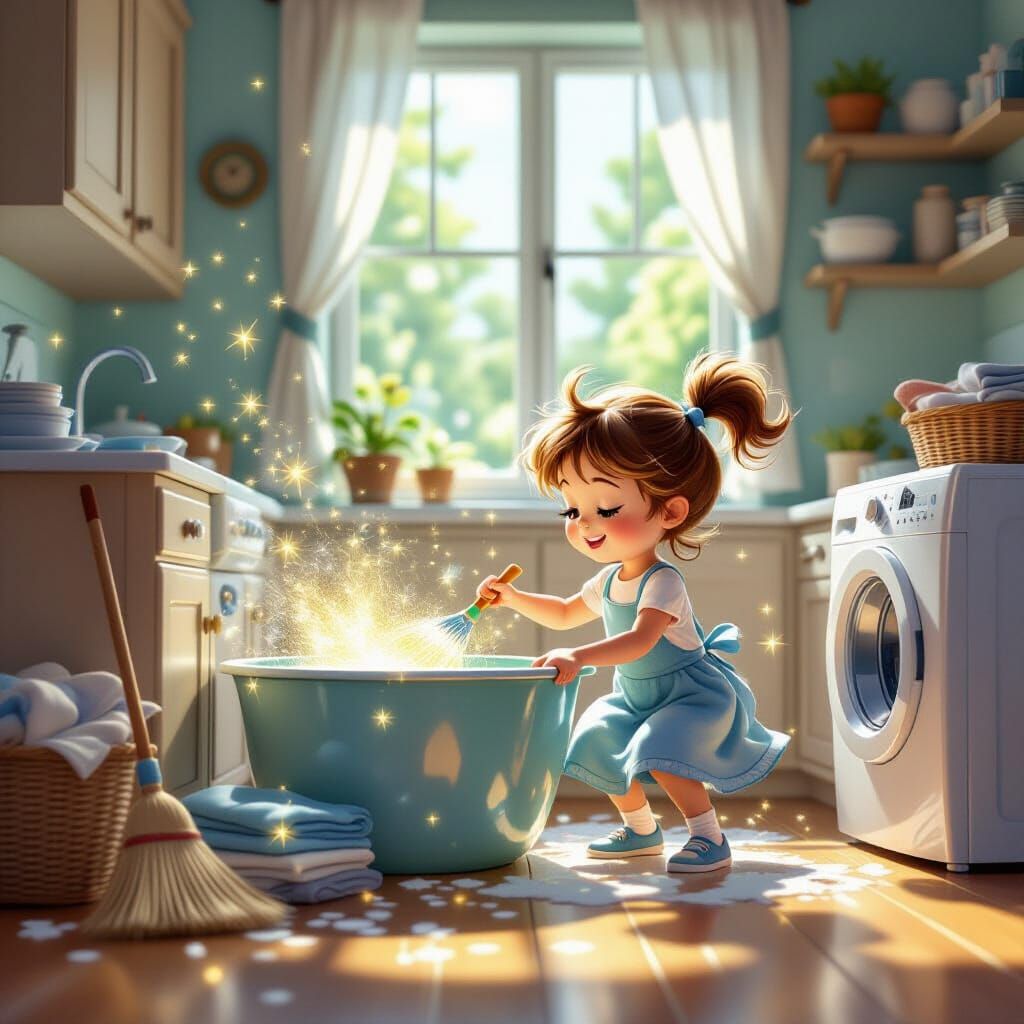 Magical Chores With Pixie Dust and Animated Energy