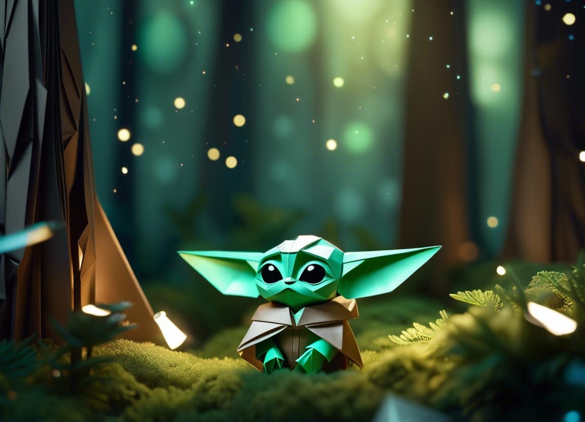 Paper Yoda 💚