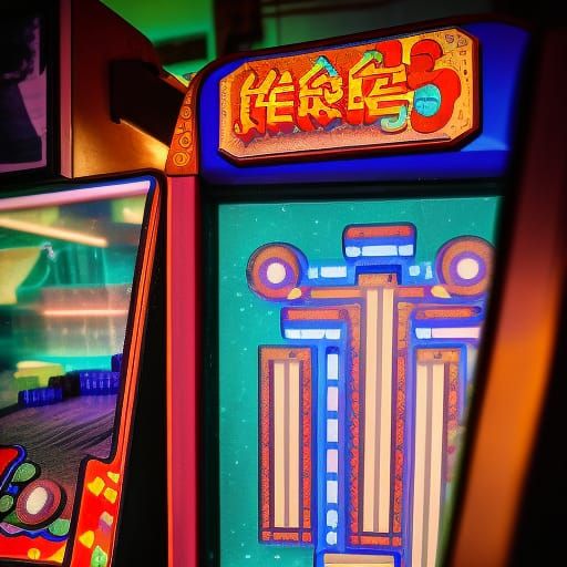 Vintage Tetris Arcade Machine in Shanghai