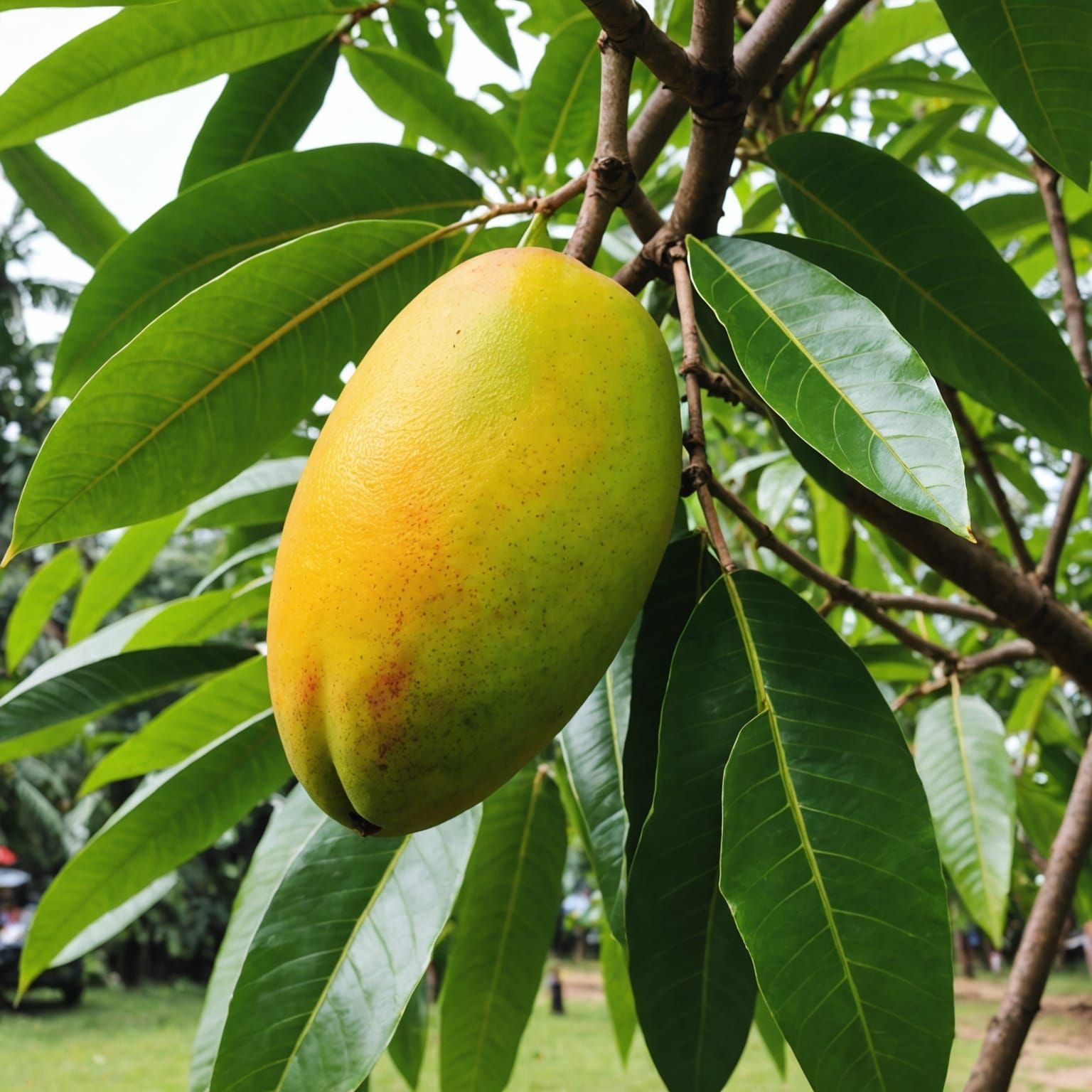Freshly Picked Mango: A Taste of the Tropics