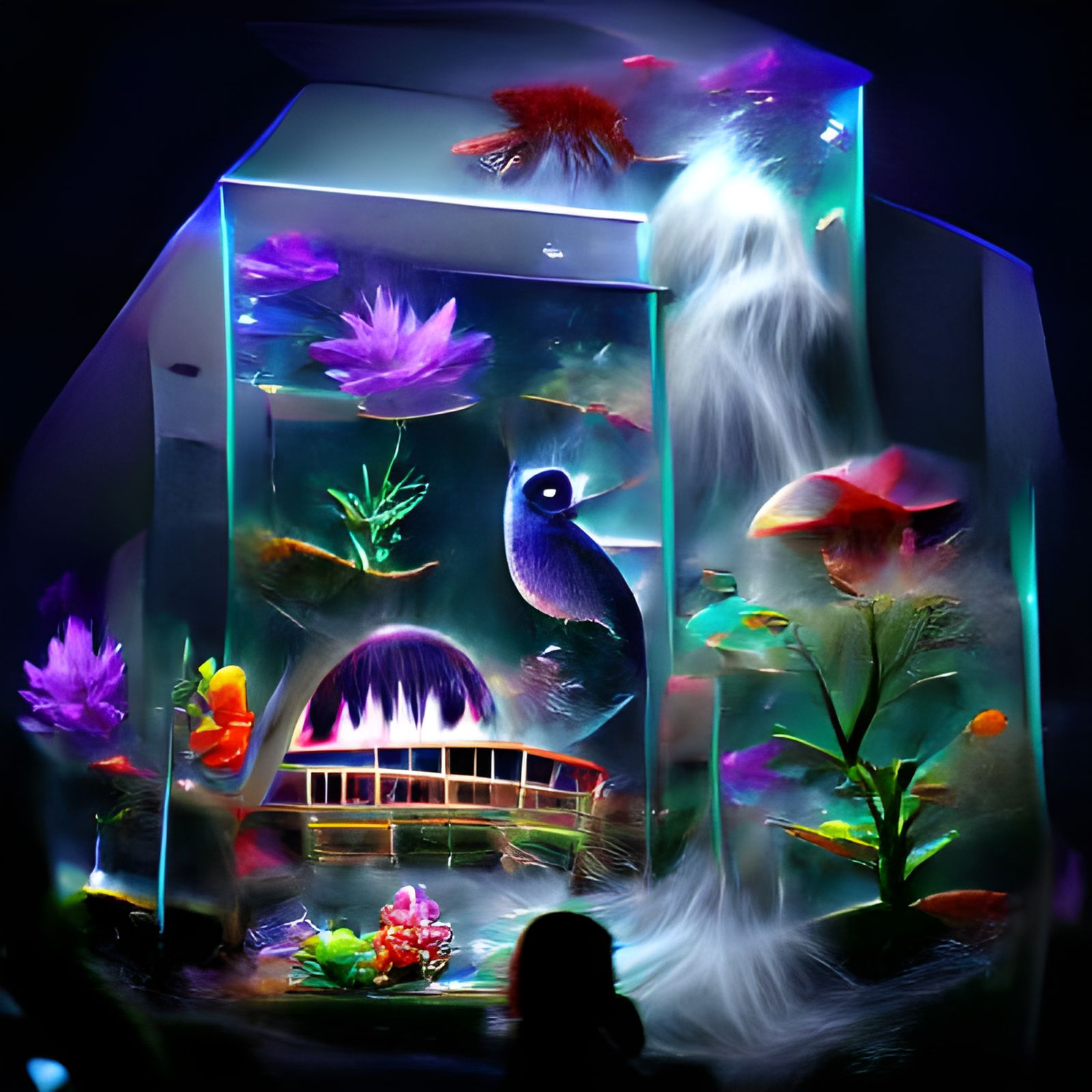 Mystical Aquarium Scene