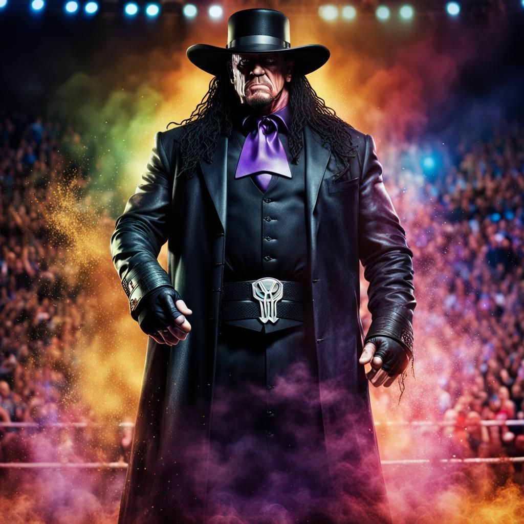 The Undertaker WWE Sport Magazine Photo Illustration
