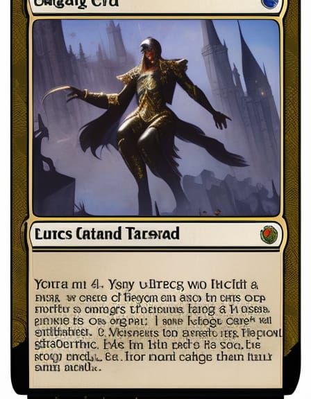 Magic the Gathering Card Design