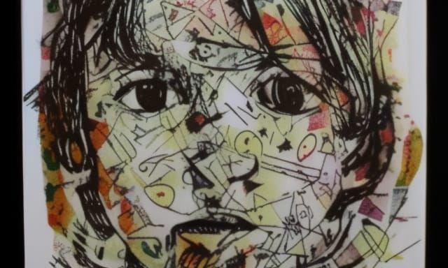 Little Prince Colorful Collage Illustration