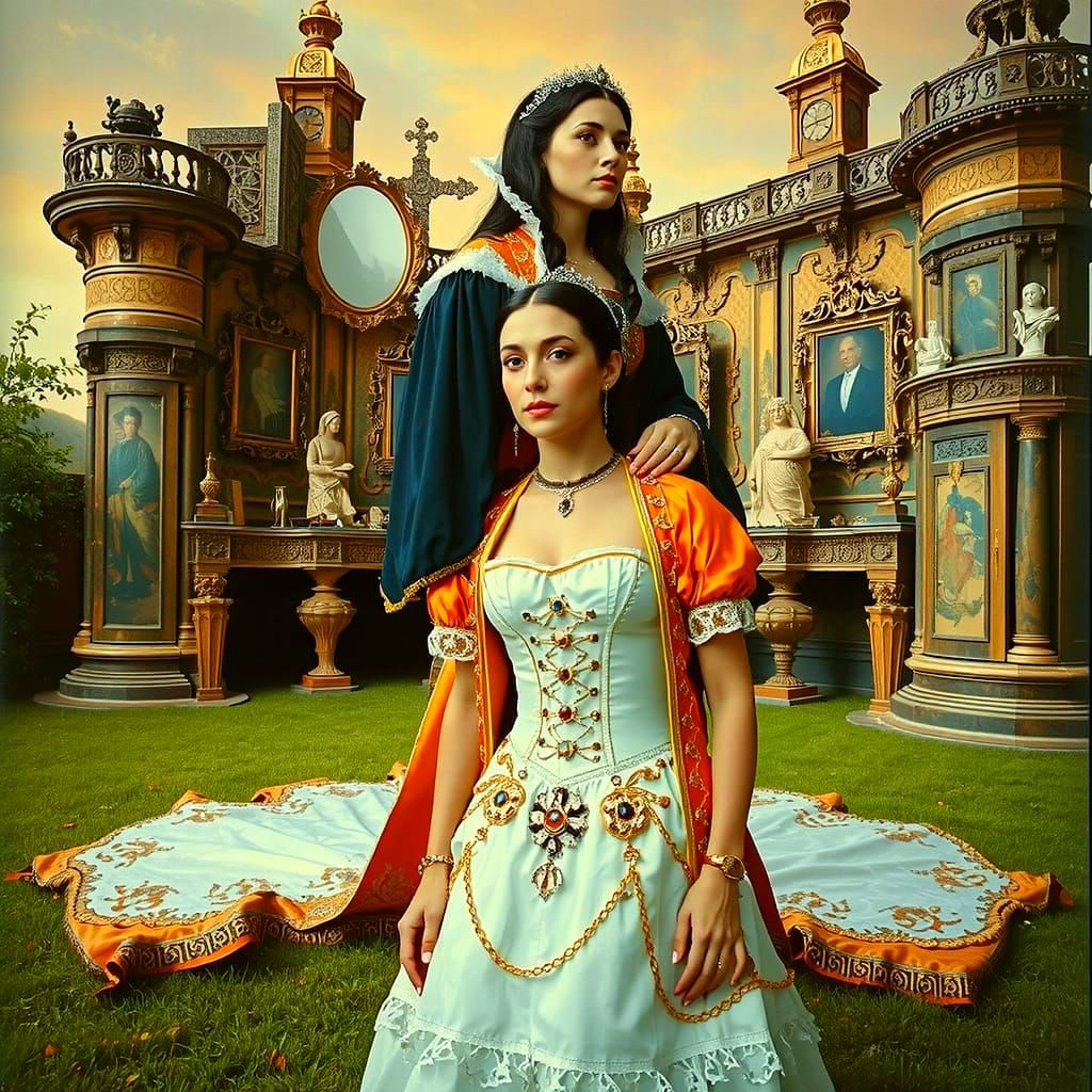 Countess Bathory: AI-Generated Portrait