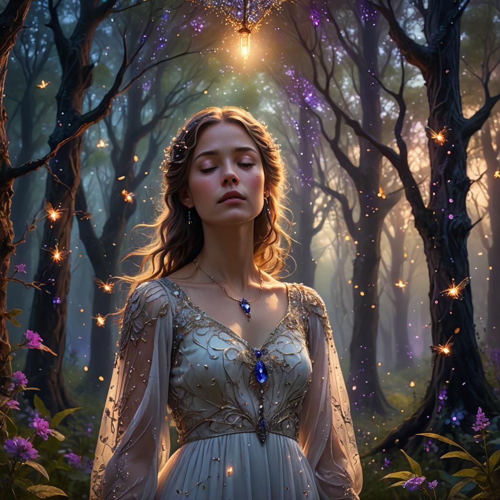 Mystical Forest Dreamscape in Greg Rutkowski Style