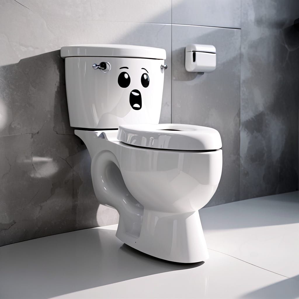 Toilet With a Face: Pareidolia Art