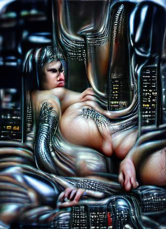 Cyberpunk Replicant Nude
