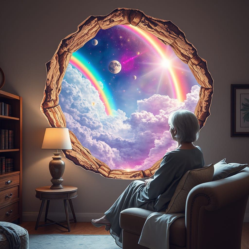 A Mysterious Elder Contemplates Cosmic Realms