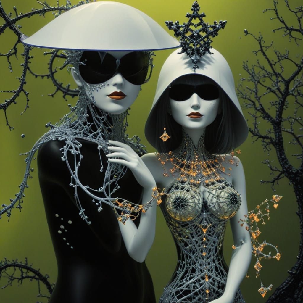 3D Centituer Falvetion flusters into Sierpinski fractal curv...