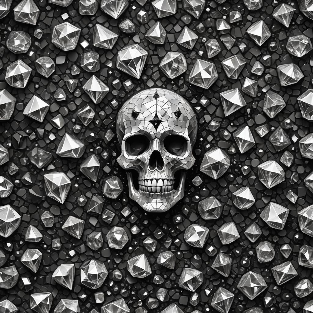Death and Diamonds: Fantastical Art in Black and White