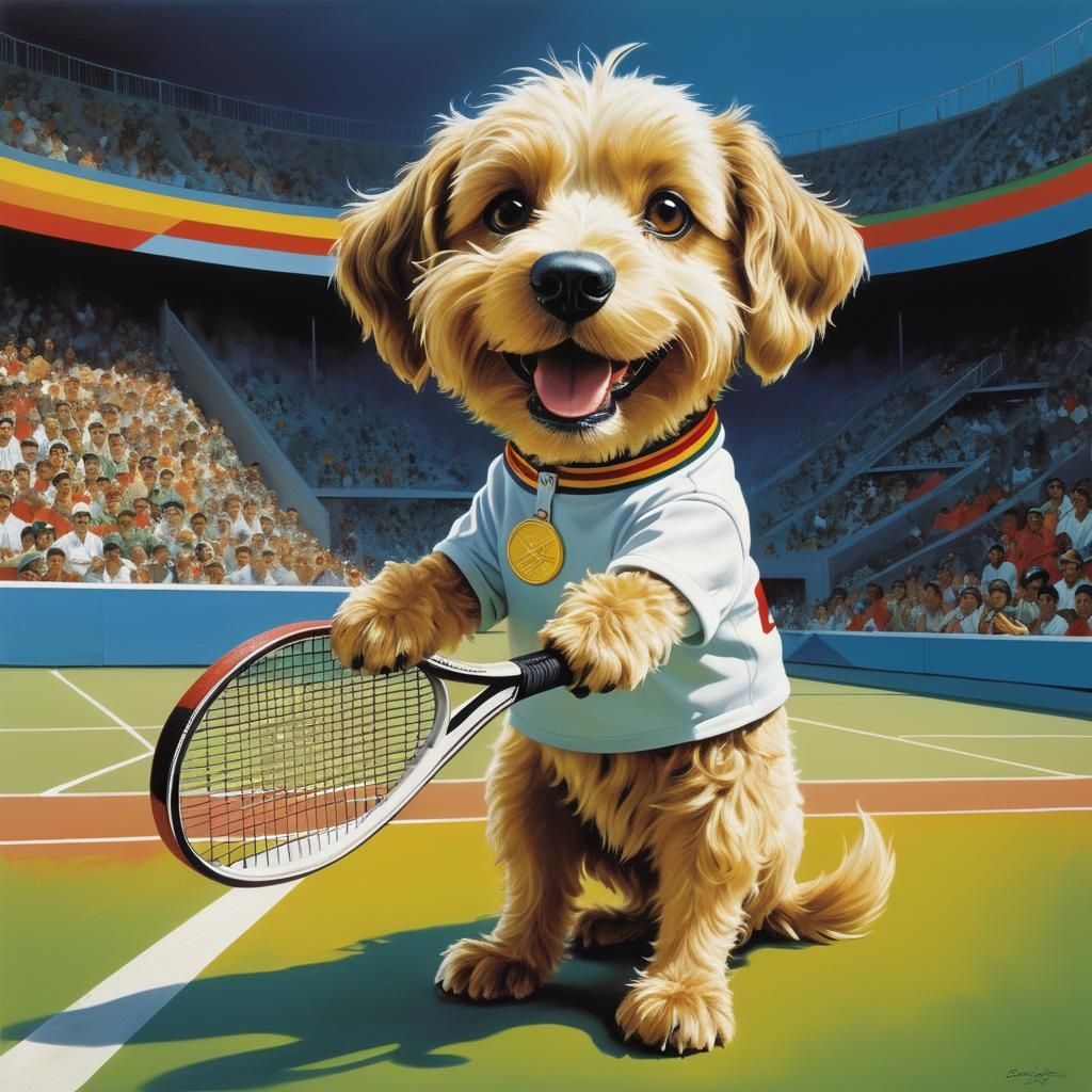 Olympic Dog Tennis Championship v2