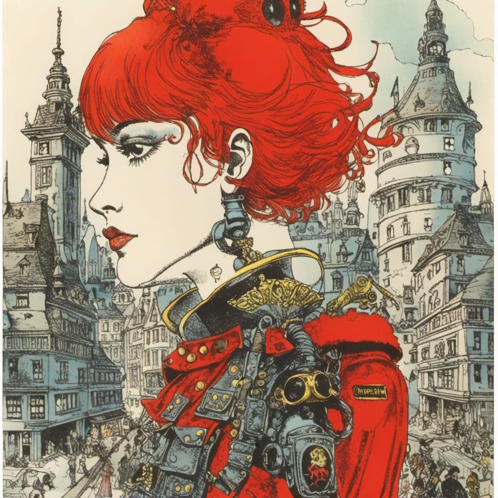 Cyborg Police in Futurepunk City