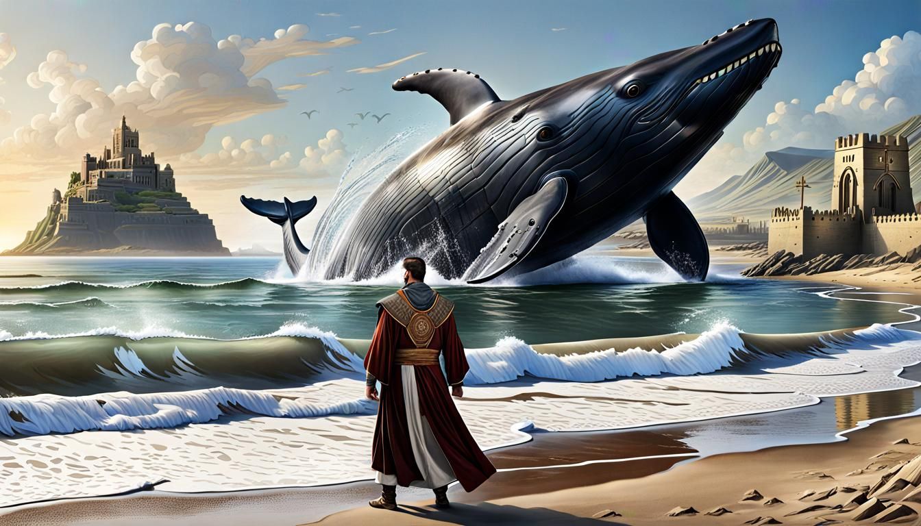 Biblical Castaway Contemplates Nineveh