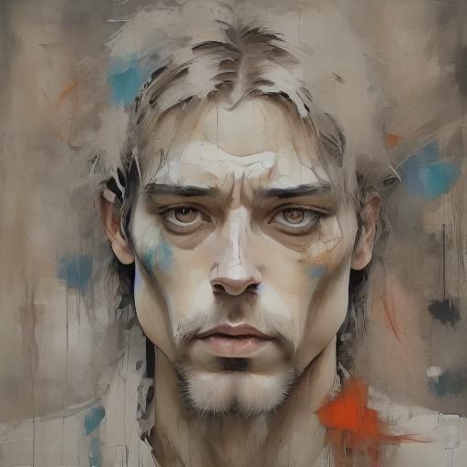 Fairytale Queen Portrait with Dreamy Brushstrokes