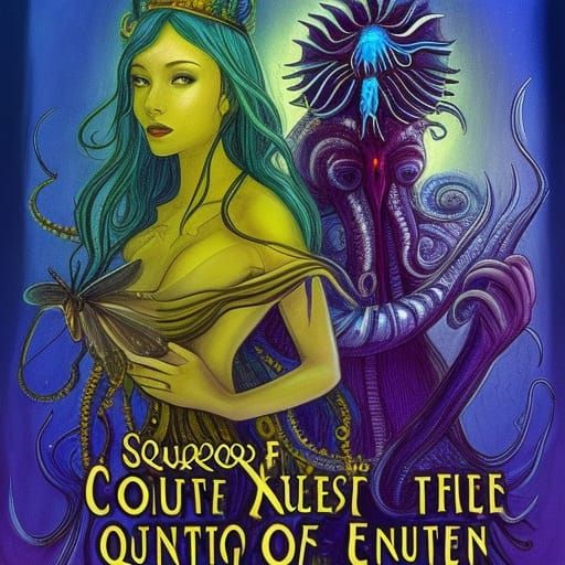 Lovecraftian Courtship of the Blue Queen