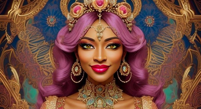 Ethereal Xanadu Scene in Photorealistic Detail