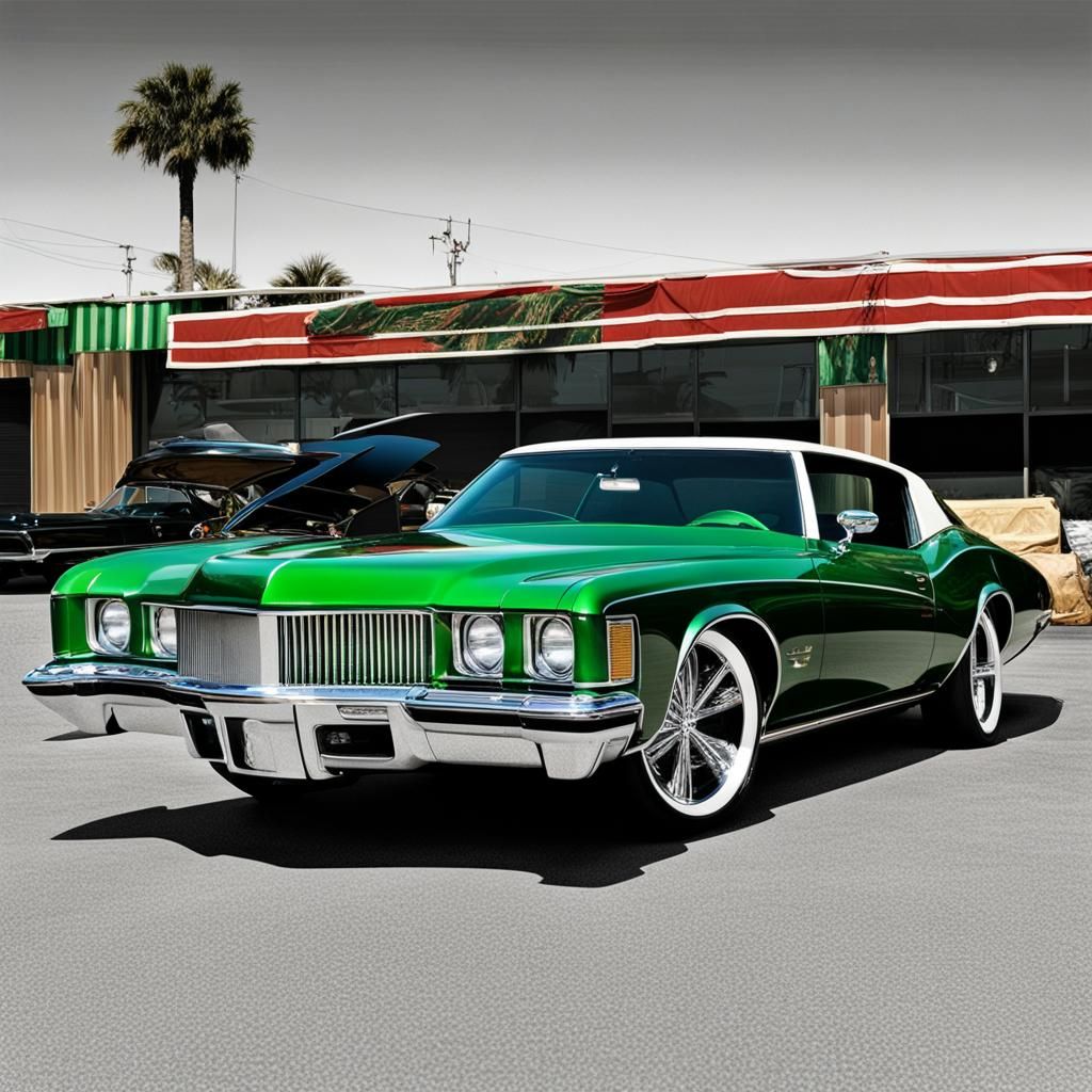Custom 1972 Buick Riviera with Dragon Theme