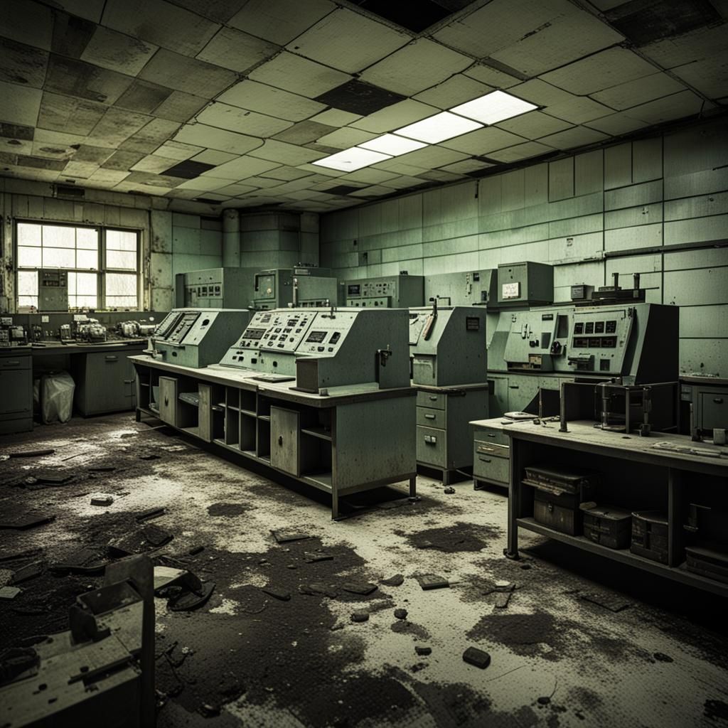 Eerie Abandoned Lab with a Dark Past
