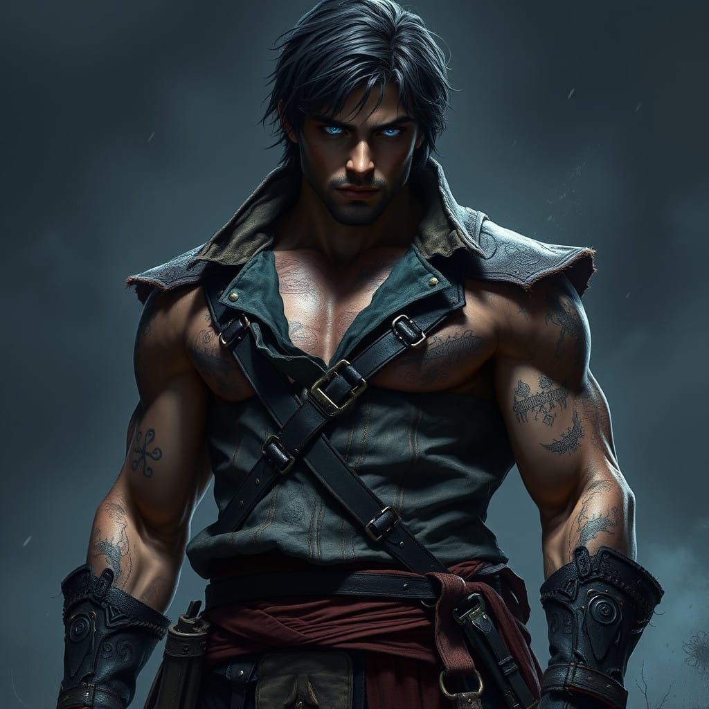 Supernatural Hunter Embodies Power and Mystery in Dark, Grit...