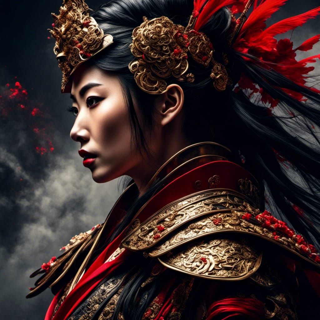 女武者の華* (*Onna Bugeisha no Hana*)