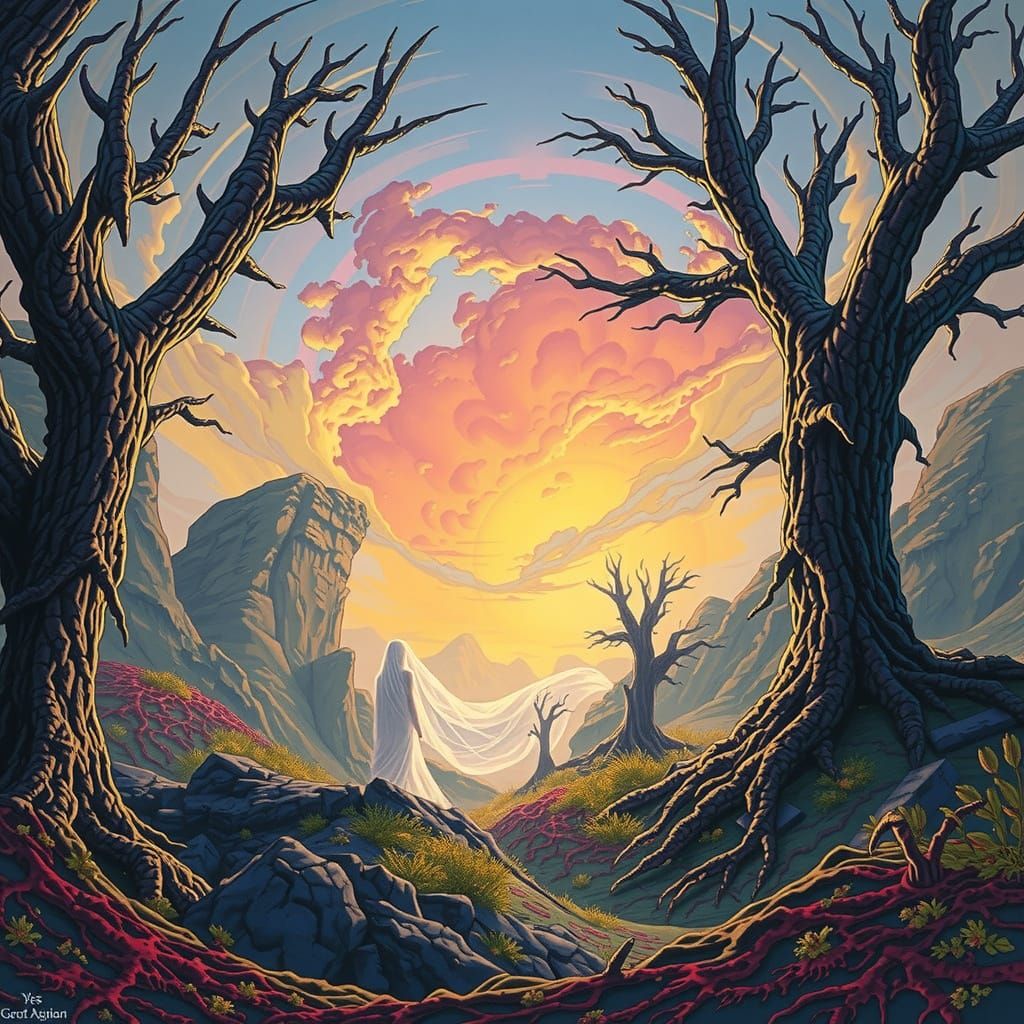 Surreal Landscape Art Inspired by Roger Dean