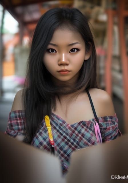 Incredebly cute young Thai woman