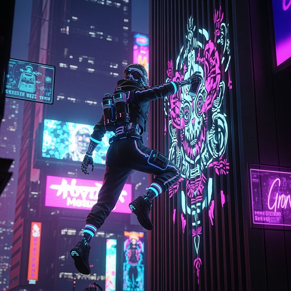 Cyberpunk Grafitti