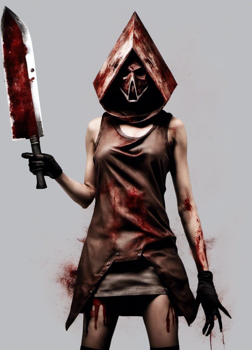 Genderbent Pyramidhead Fanart: Silent Hill Cosplay