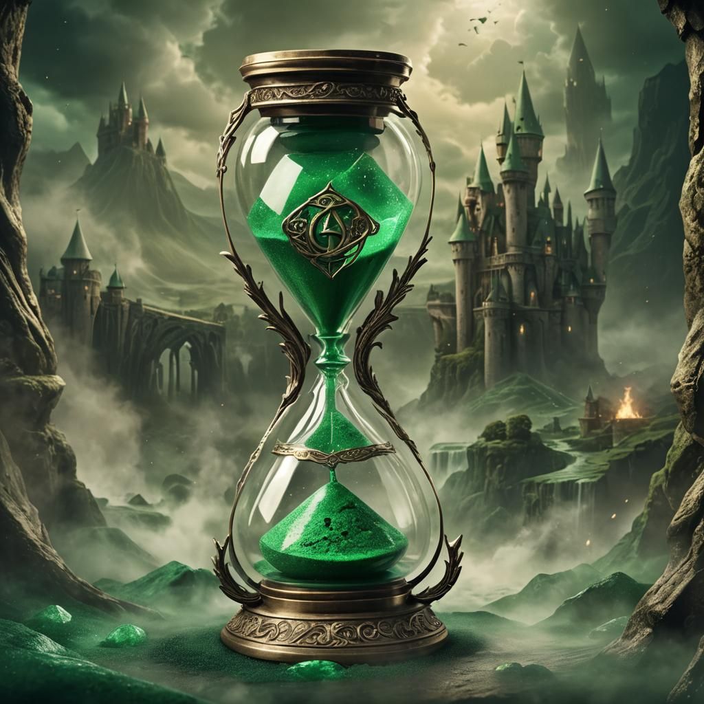 Slytherin hourglass