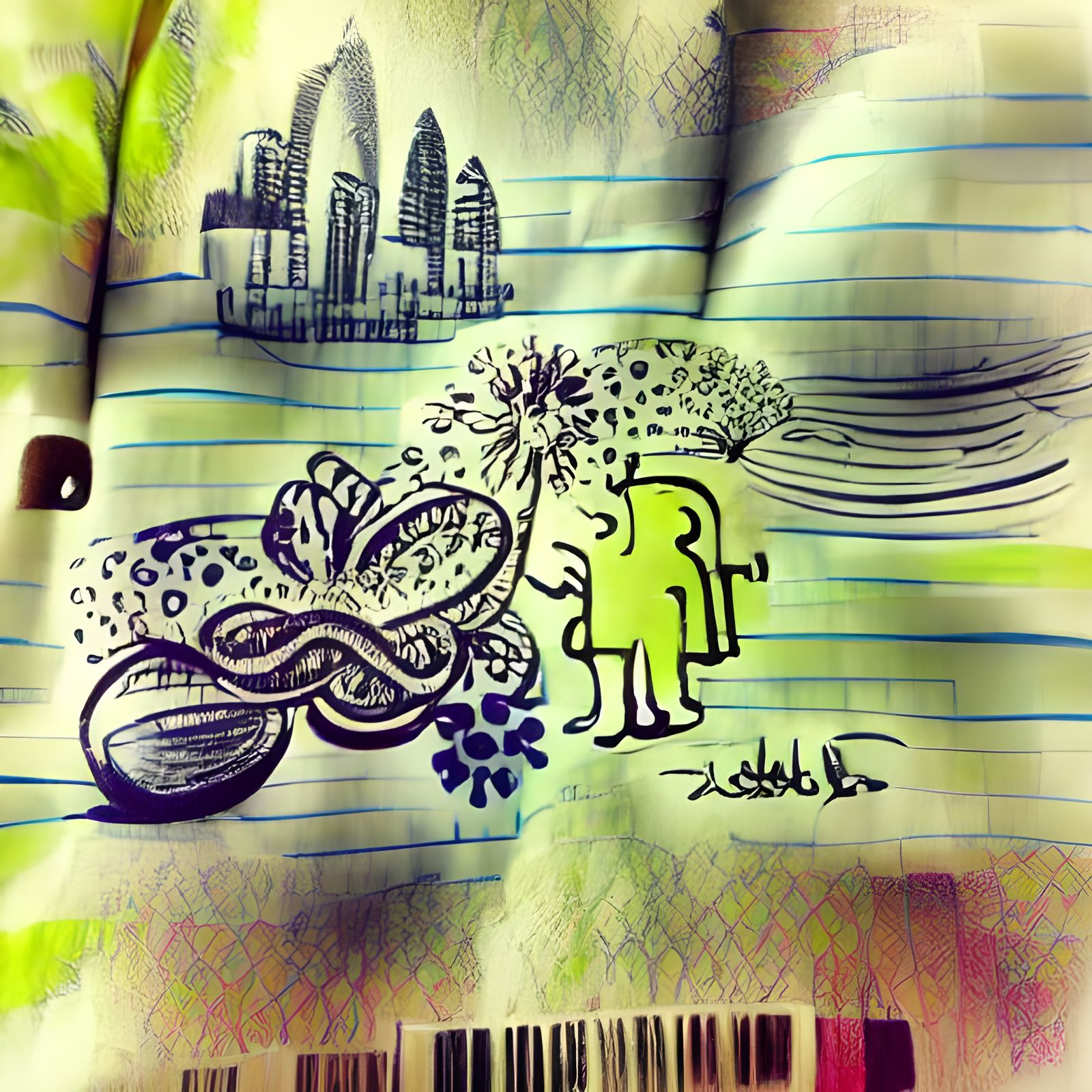 AI Generated Doodle of the Day