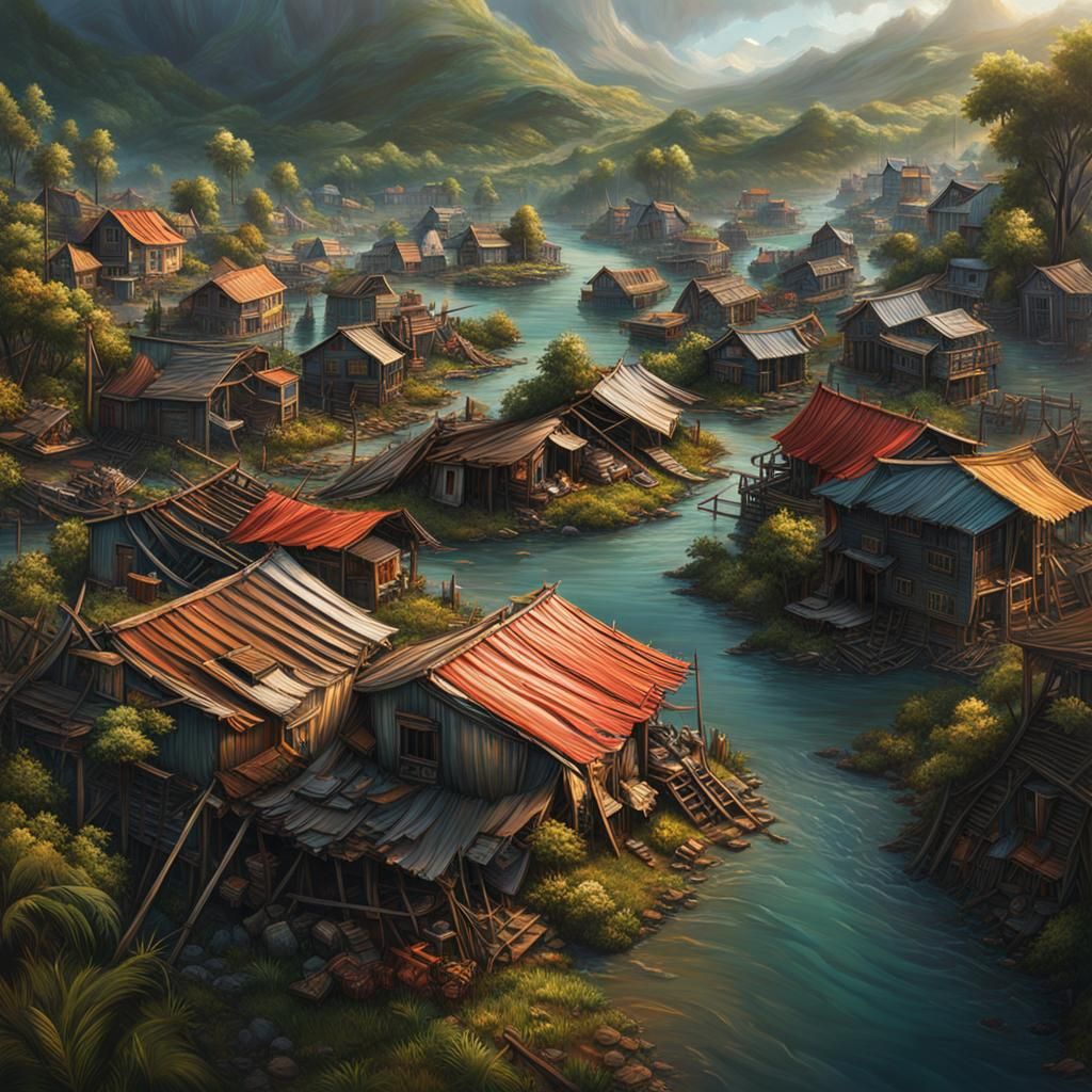 Resilient Settlement Emerges After Global Disaster