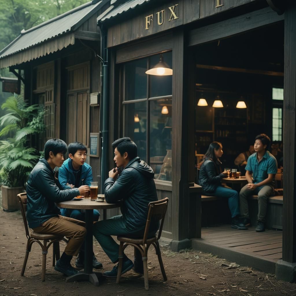 Enhanced Photo with Cinematic Film Quality