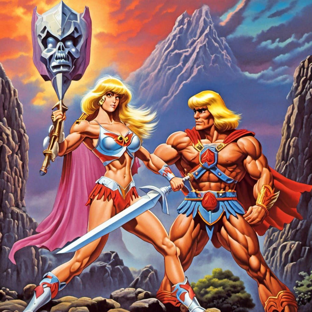 He-Man and She-ra: Masters of the Universe 80's Cartoon <lor...