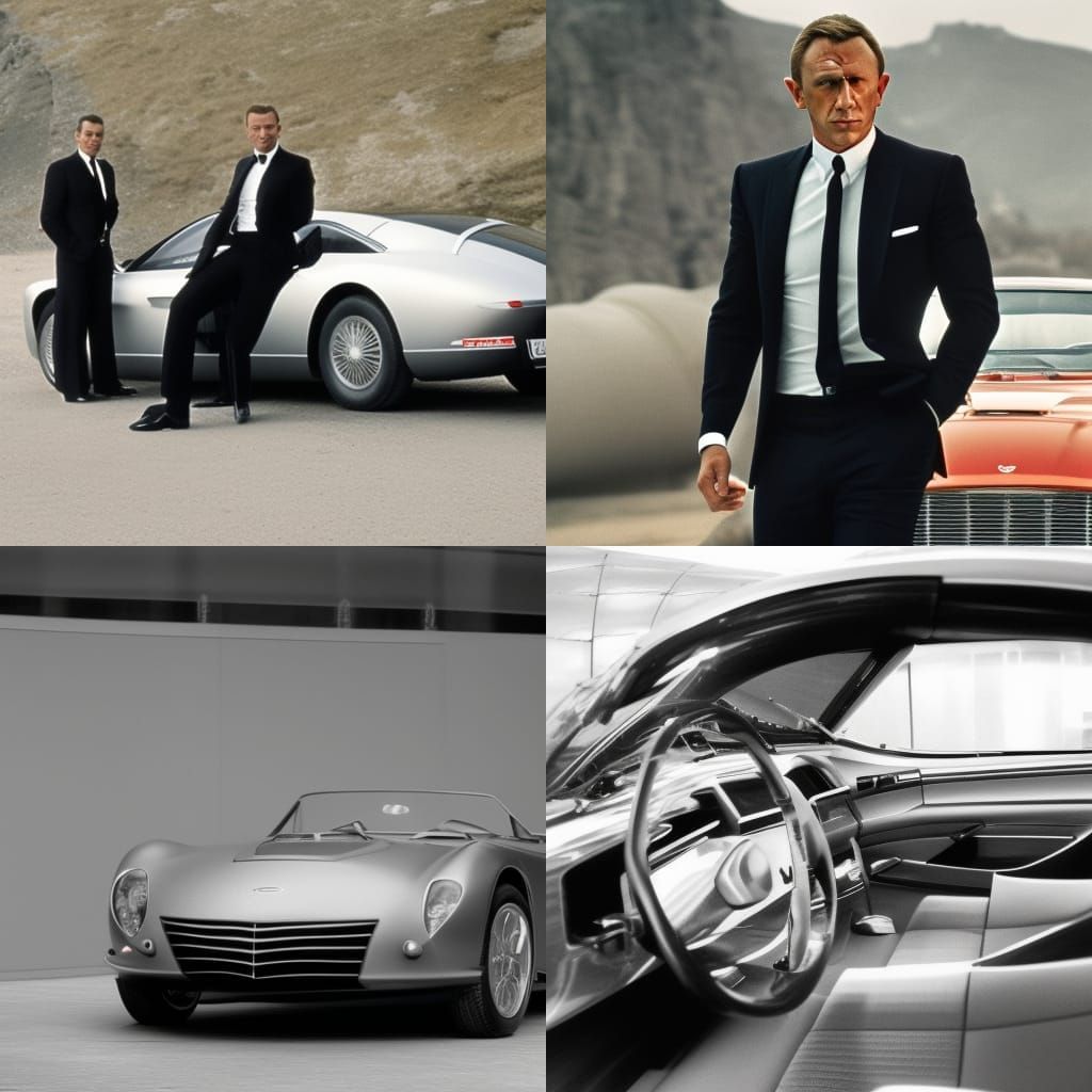 James Bond in CX75 Style