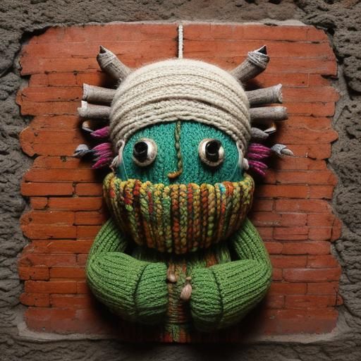 Yarn Monster Knitting: A Pop Surrealist Vision