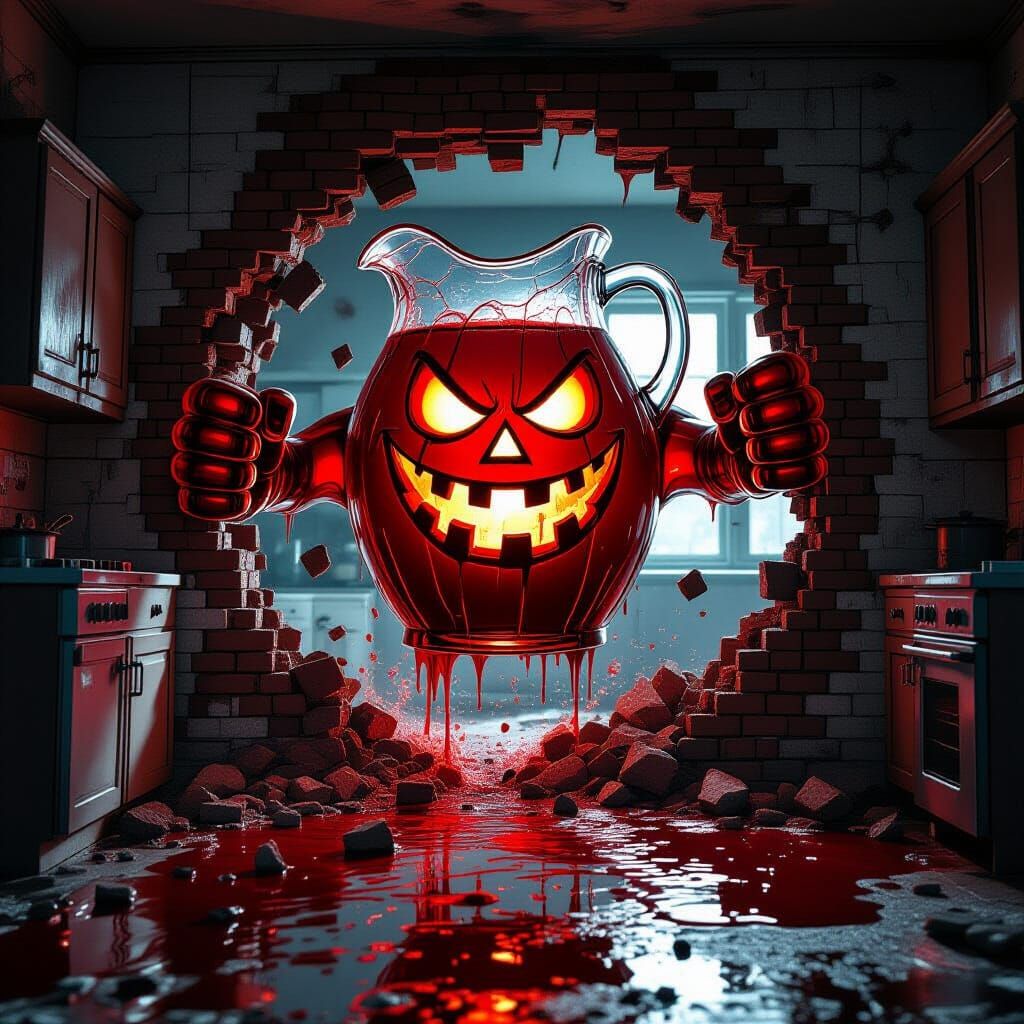 Horror Reimagining of Kool-Aid Man