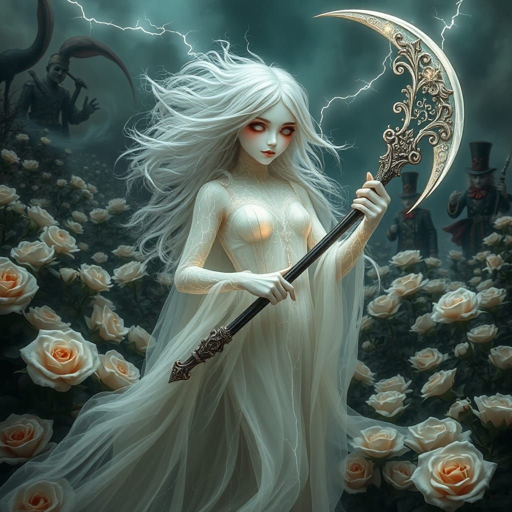 Ghost Woman of Lightning in Wonderland